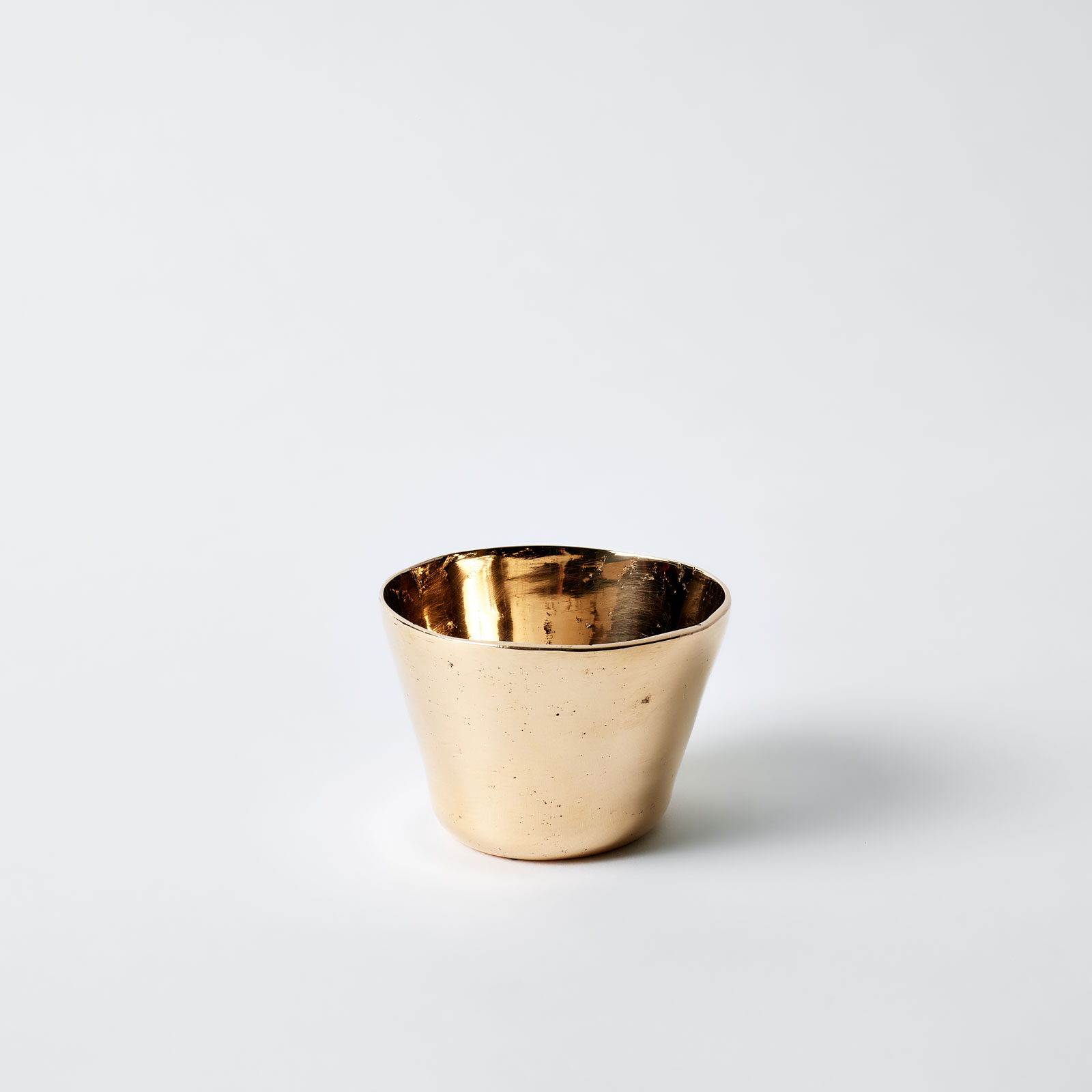 Cast bronze cup