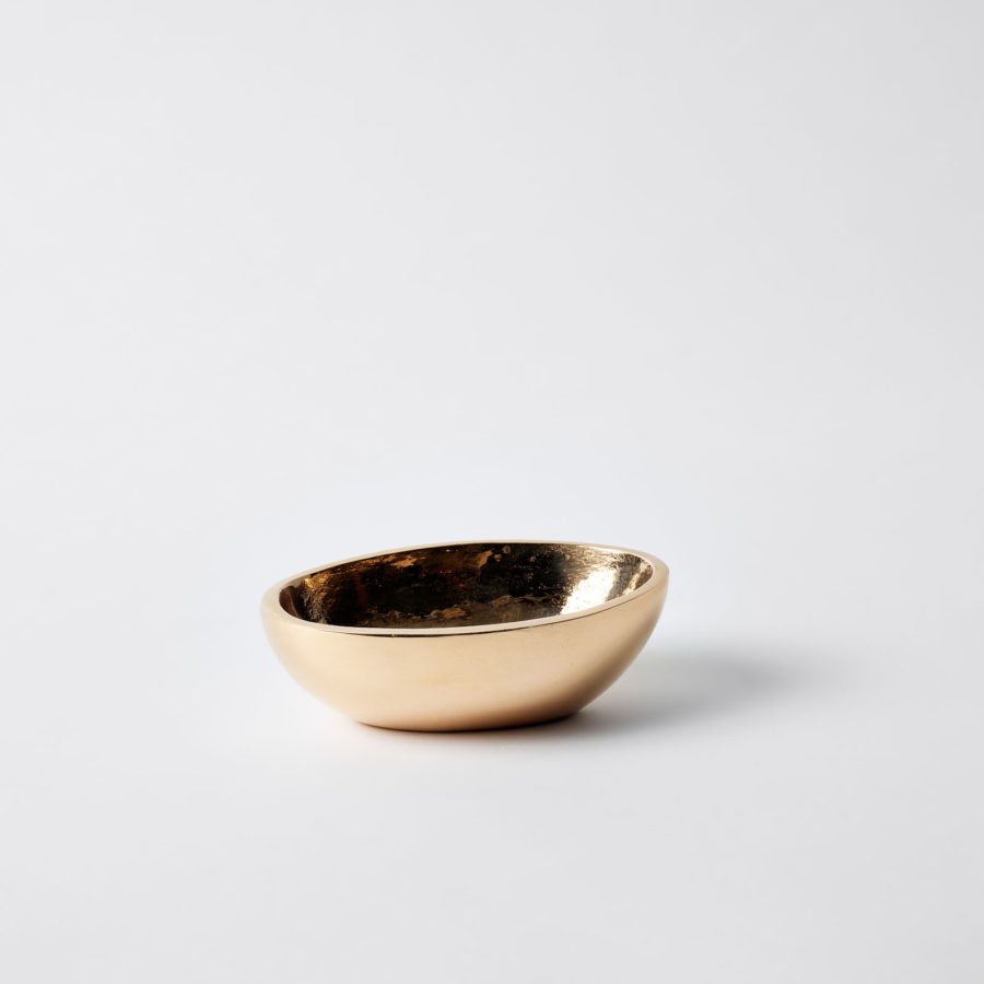 Cast Bronze Salt Bowl